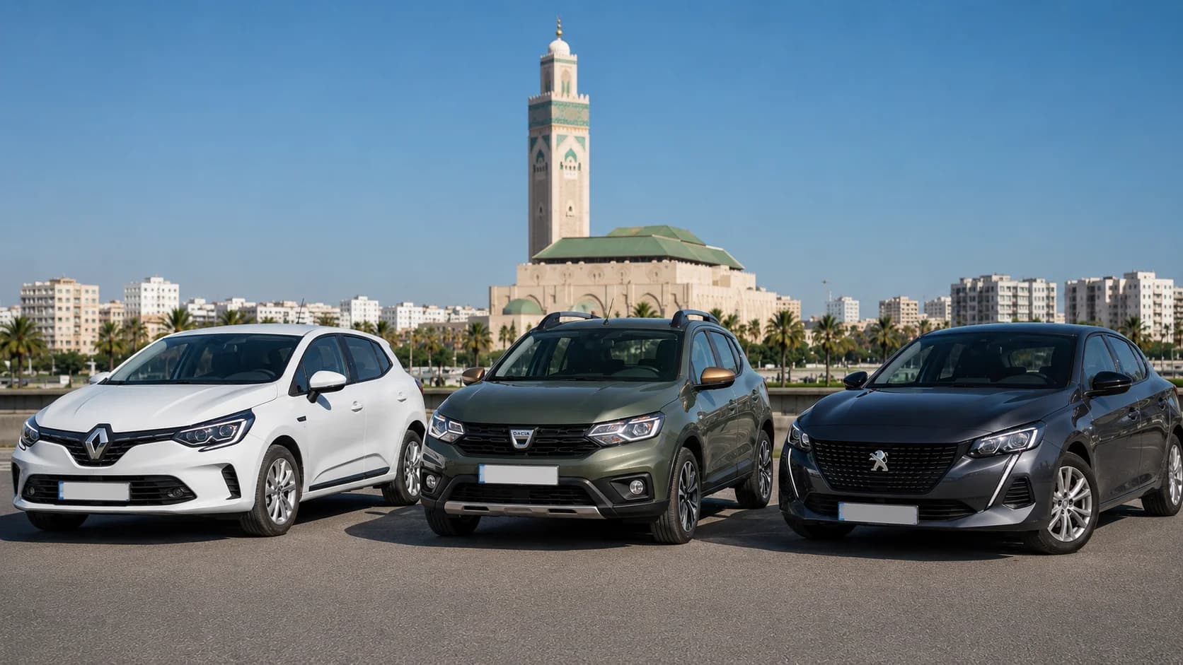 Renault vs Dacia vs Peugeot: The Best Budget Rental Brands in Casablanca