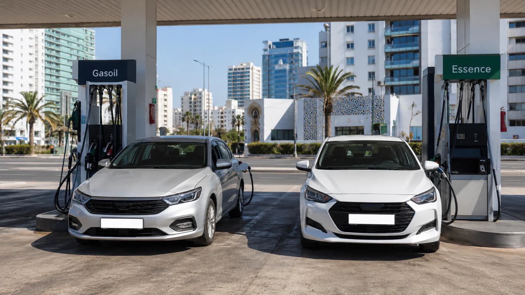 Diesel vs. Benzin Mietwagen in Casablanca: Was ist die beste Wahl?