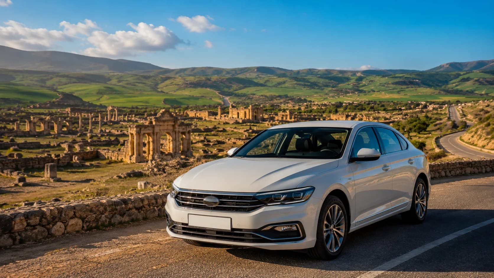Casablanca naar Meknes & Volubilis met de auto: Route & Dagtocht Gids