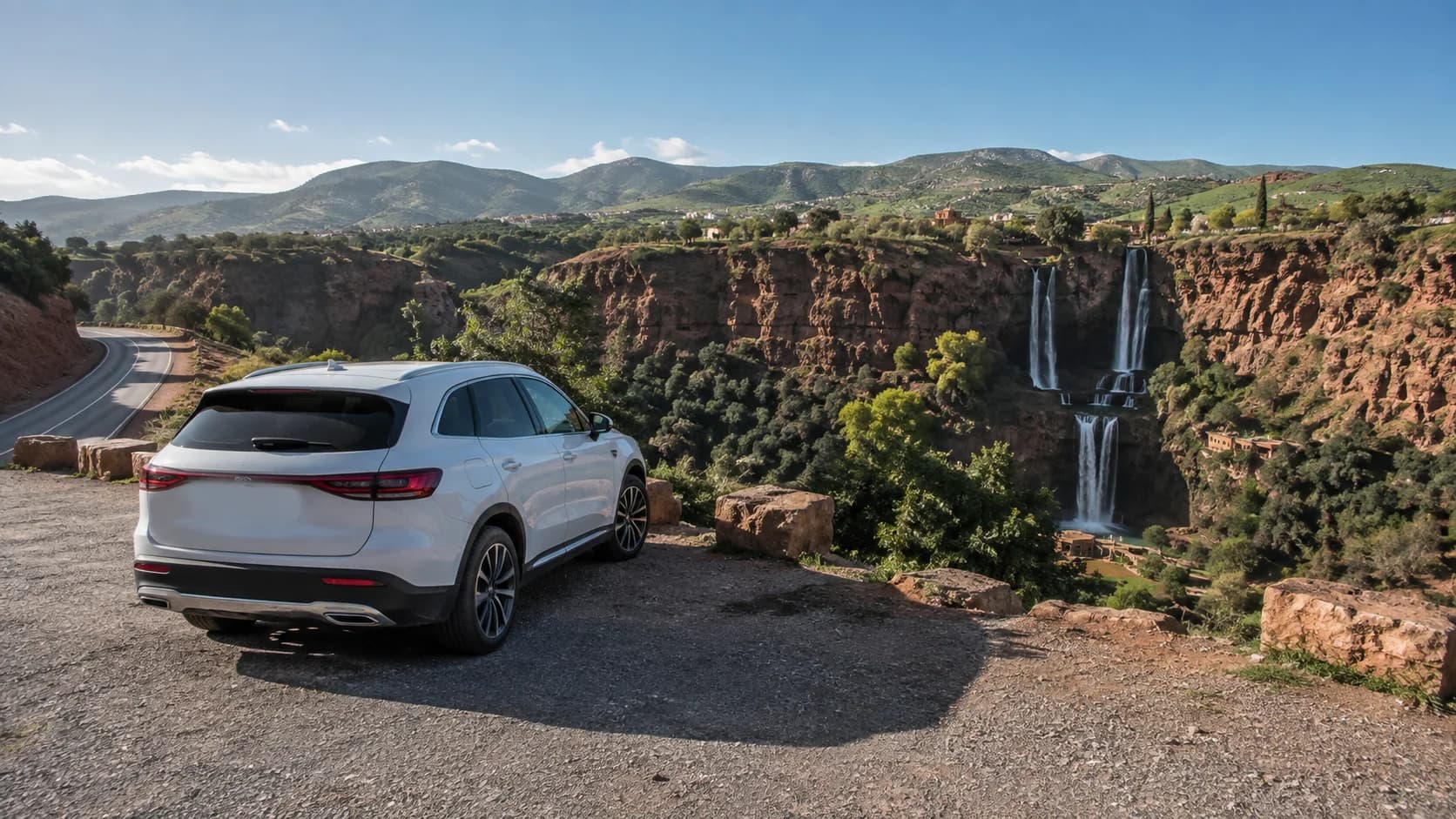 De Casablanca a Beni Mellal y las Cascadas de Ouzoud en Coche