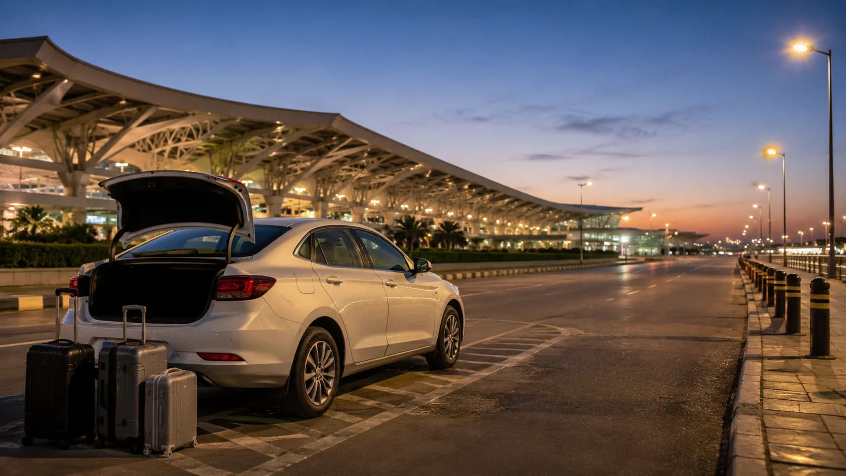 Guide de restitution matinale d'une voiture de location à l'aéroport de Casablanca