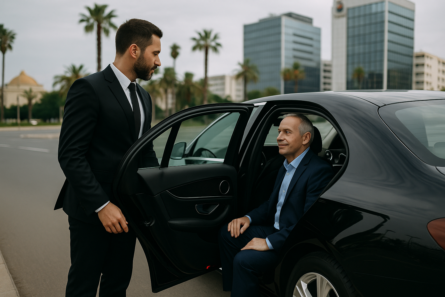 How Luxury Car + Driver Works in Casablanca: Routes to Rabat, Bouskoura Compounds and Industrial Zones