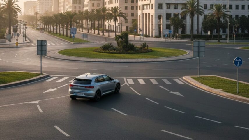 Driving in Casablanca as a Tourist: Roundabouts, Lane Discipline, Honking & Police Stops